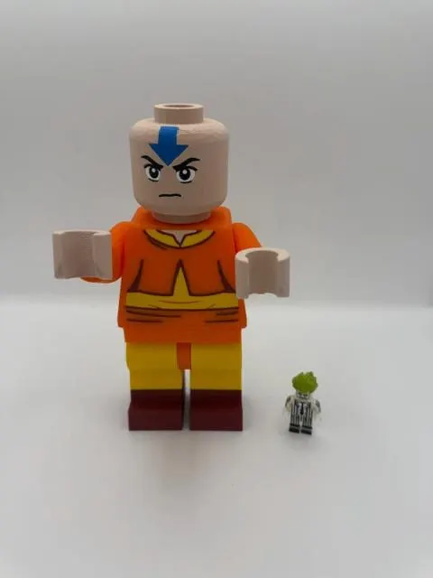 Aang The Last Air Bender Large Scale 8.5"- 9.5" Big Fig