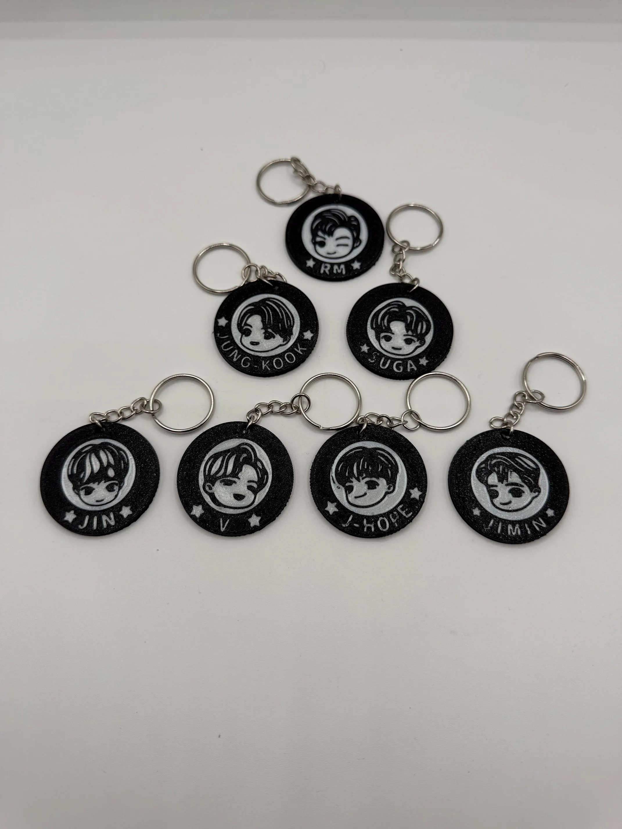BTS Member Keychains – Collectible Fan Merch for Bags & Keys, view 2
